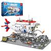 Reobrix Set di Costruzione del Sottomarino Jiaolong per Adulti, Giocattolo di Nave Sottomarina Militare con Luci 33042, Modello di Nave da Guerra Decorativo, Regalo Giocattolo Militare per 14 +.