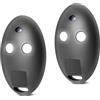 Wvoillty Telecomando Cancello, 2 Pezzi 433 MHz Telecomando Compatibile con BFT MITTO2, 2 Canali, Rolling Code per Cancelli Automatici