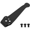 Be In Your Mind 1 Clip Da Tasca Profonda Migliorata Con 2 Viti UNC-56 Clip Da Cintura Portatili Compatibili Con Spyderco C81 C10 C11 (nero)