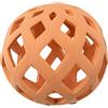 DRW Palla Traforata in Ceramica Tono Marrone Piastrelle 10 x 10 x 10 cm, Medidas: 10x10x10cm