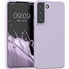 kwmobile Custodia Compatibile con Samsung Galaxy S22 Cover - Back Case per Smartphone in Silicone TPU - Protezione Gommata - lavanda