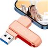 EOZNOE 64GB Chiavetta USB Per Phone Compatibile con OTG Andriod/Pad/Mac/tablet/PC, Memoria Esterna per Phone Pen Drive Salva Foto e Video Nessuna APP