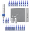 Lazzybeauty Dr.pen Microneedling A6, Penna Professionale per Microneedling con 22 Pz Aghi, Macchina Strumento per la Cura della Pelle per Rughe, Smagliature, Cicatrici, Trattamento della Perdita di Capelli