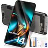 Atwist Schermo per iPhone 14 LCD Display, per iPhone14 LCD Schermo Digitalizzatore per iPhone14 A2882 A2649 A2881 A2884 A2883 LCD Touch Screen Pannello Vetro Kit Parti di Riparazione (6.1'')