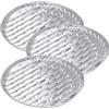 Living Garden Vassoio Rotondo in Alluminio 35 cm - 3 Pezzi
