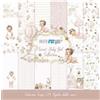 Blocco di carte Scrap Sweet Baby Girl 20 x 20