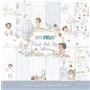 Blocco di carte Scrap Sweet Baby Boy 15 x 15