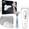 Braun Silk-expert Pro Silk expert Pro 3 PL3121, Epilatore A Luce Pulsata Donna, Per La Rimozione Permanente Dei Peli Visibili A Casa Tua, Bianco/Argen