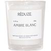 RÉDUZE Candela Profumata Ambre Blanc 60 g Cera