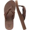 KuaiLu Infradito Donna Estive Comode Stoffa Righe Ciabatte Infradito Supporto Arco Plantare Sandali Infradito Spiaggia Piscina Flip Flop Mare Leggere Antiscivolo Gomma Suole Tutto marrone 36