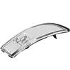 Kuuleyn Lente luce specchietto retrovisore, lente indicatore specchietto retrovisore trasparente per porta trasparente adatta per Fiesta MK7/MK7.5 2009-2017(Right Side)