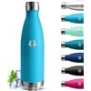 Grsta Borraccia- 750 ml- Borraccia Termica, Senza BPA, Borraccia Acciaio Inox, Senza Perdite, Borraccia Metallo, Isolato Sottovuoto, Borracce per Fitness, Viaggio, Campeggio, Corsa, Escursionismo