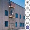 Svelt Trabattello DINGO Completo in acciaio Mt.1,60 x 0,80 x H.4,60 Norme Europee