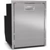 Vitrifrigo C51iX OCX2 Frigo-Freezer, Porta singola, 51 Litri, Acciaio Inox, Luce LED, Vent Position, A x L x P 55.8x44.3x52.3 cm
