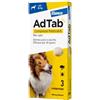 AdTab Compresse Masticabili per Cani - SCONTO 30% - Confezione da 3 compresse - per cani da 22 a 45 kg