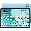 TECLAST P50 Tablet 11 Pollici 90Hz Android 15 Tablets 16GB RAM 128GB ROM(TF 4TB)