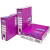 Favorit, Buste a Foratura Universale, Buccia D'Arancia, 500 Pezzi, 22 x 30 cm, Spessore Basso, Trasparente, Box Fucsia