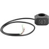 Rankomu Pulsante Interruttore Luce Manubrio Moto, Impermeabile con Indicatore LED 22 Mm 7/8 Pollici