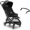 Bugaboo Butterfly Bundle, Passeggino da Viaggio con Maniglione, Piccolo e Leggero, Si Chiude in 1 Secondo, Passeggino da Città Ergonomico e Spazioso, Per bambini da 6 mesi, Midnight Black
