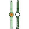 Hip Hop, Collezione Master, Orologio Uomo con 2 Cinturini in Silicone Intercambiabili, Resistente all'Acqua, Cassa 41 mm, Chiusura Pratica e Sicura, Lunghezza Regolabile fino a 19 cm, Idea Regalo