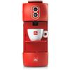 Generico Nuova Macchina da Caffè a Cialde per Illy ESE 44mm Filtro Carta + 40 Cialde Caffe per Illy Tostato Intenso (Rossa)