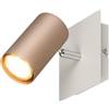 Trio Reality Lighting Faretto a 1 luce orientabile Marley color tortora stile minimal 1XGU10 802400165/15