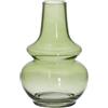 BigBuy Home Vaso verde vetro 13 x 13 x 19 cm