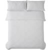 Alexandra House Living Copripiumino bianco 220 x 220 cm