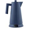 Alessi Bollitore Elettrico Plissé Azzurro 170 cl