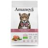 Amanova STERILISED Delux Salmone per Gatti 1,5 Kg