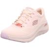 Skechers Arch Fit 2.0 Big League, Sneaker Basse Donna, Finiture in Rete Naturale Color Malva e Lavanda, 39.5 EU