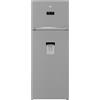 Beko RDNE455E40DXBN - Frigorifero Doppia Porta Libera Installazione Total No-Frost 70cm Metal Lool Classe E