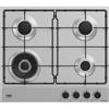 Beko HIAW64224SXE - Piano a Gas PractiClean 3 Bruciatori 1 Work