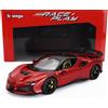 BURAGO FERRARI SF90 XX STRADALE ROSSO MAGMA - AUTO BBURAGO SCALA 1:18 18-16020R