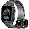 MEGALITH Smartwatch Uomo Chiamate Fitness: 1.96" IPS Bluetooth Impermeabile IP67 - Sport Tracker Contapassi Orologio Compatibile Android iOS