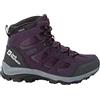 Jack Wolfskin Vojo 3 Texapore Mid, Scarpe da Outdoor Donna, Viola Grigio, 36 EU