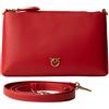 Pinko borsa donna FLAT HORIZONTAL MINI Rosso