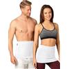 BeFit24 Pancera Riscaldante in Lana Merino per Uomo e Donna - Fascia Lombare Termica, Bianco