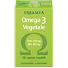 Erbamea Omega 3 Vegetale Integratore Alimentare, 30 capsule