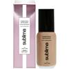 Vebix Sublima - Fondotinta Setificante Natural Performance Colore 4.3 Scuro, 30ml