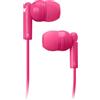 SBS MHINEARP AURICOLARI CON FILO MICROFONO JACK 3,5 MM ROSA