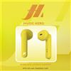 SBS MHTWSBEATBTY AURICOLARI TWIN STEREO GIALLO