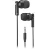 SBS MHINEARK AURICOLARI CON FILO MICROFONO JACK 3,5 MM NERO