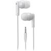 SBS MHINEARW AURICOLARI CON FILO MICROFONO JACK 3,5 MM BIANCO
