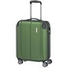 travelite board trolley bagaglio a mano, leggero, 4 ruote, CITY, valigia rigida piccola con superficie antigraffio, 55 cm, 40 litri