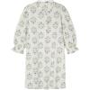 Women'secret Camisón Corto Daily Nordic Botanical Camicia da Notte, Stampa Blu, M Donna