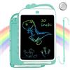 Vicloon Tavoletta Grafica LCD Scrittura, 10 Pollici Elettronica Tavoletta Grafica con Display Colorato, Cancellabile Lavagna Portatile da Disegno per Bambini con Penna e Interruttore di Blocco, Verde