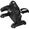 HOMCOM Mini Cyclette Portatile per l'Allenamento di Gambe per Braccia con Display LCD TPR, PP, PP, ruota in ghisa 35 x 40 x 31 cm Nero|Aosom