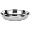 UPKOCH,Ciotola per barbecue in acciaio inox, 30 cm, per verdure, griglia per barbecue, vaschetta per il grasso, piastra rotonda per alimenti, piastra per cucina, barbecue a gas, accessori ( )
