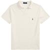Polo Ralph Lauren polo uomo in cotone e lino Bianco